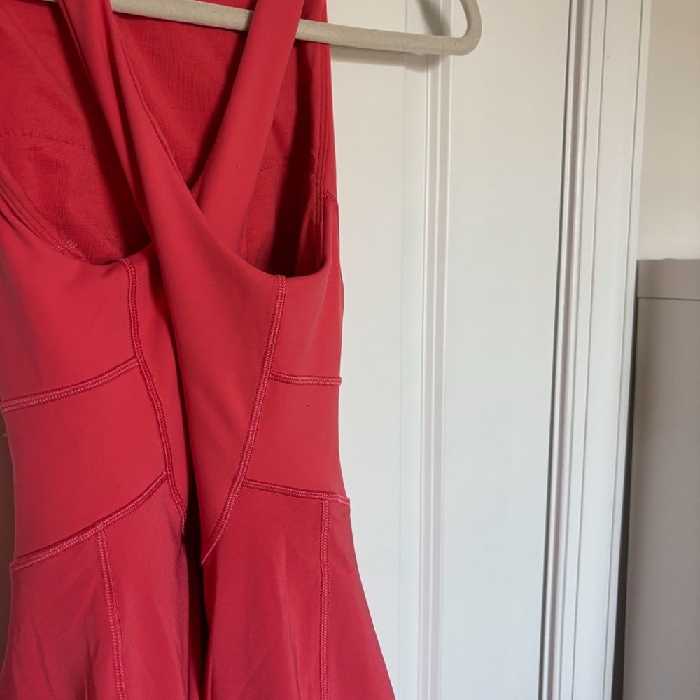 Lululemon Court Crush Tennis Dress Pale Raspberry - Picture 7 of 7